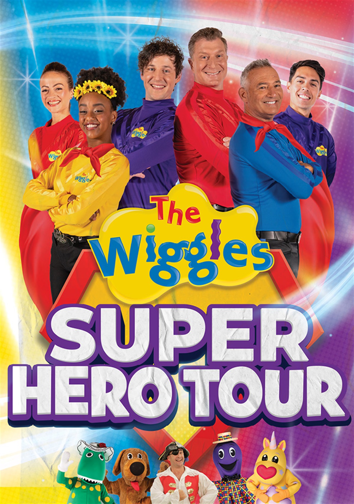 the wiggles superhero tour