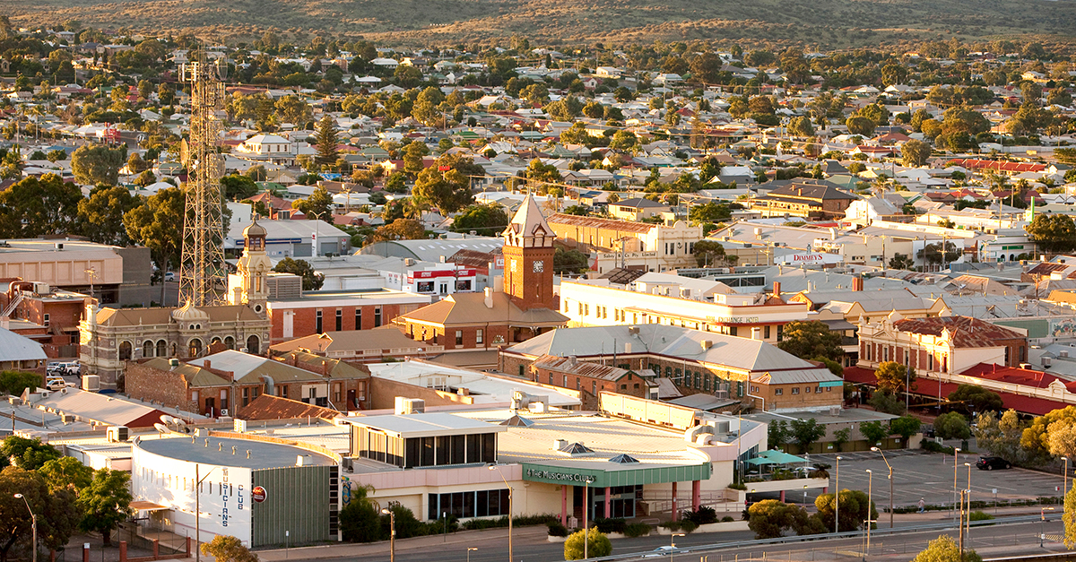 the city of Broken Hill