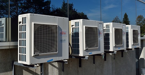 Air conditioner cooling units