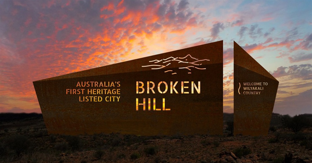 Gateway signs ready for construction | Broken Hill City Council
