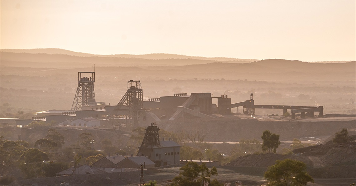 A mine in Broken Hill