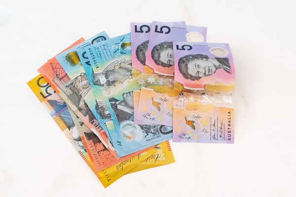 various Australian currency