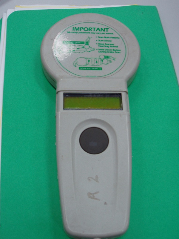 microchip scanner
