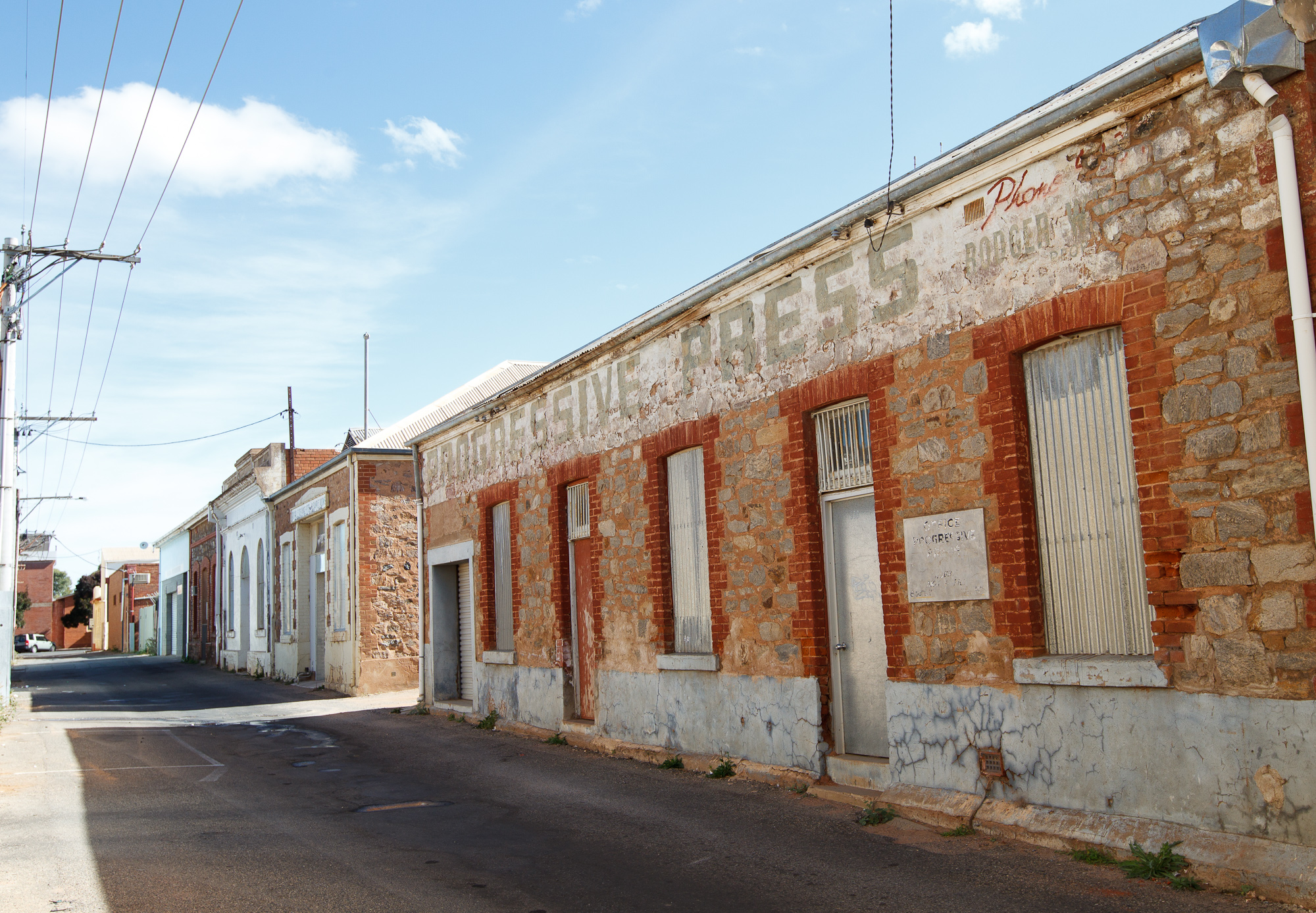 Lane Way Old Buildings