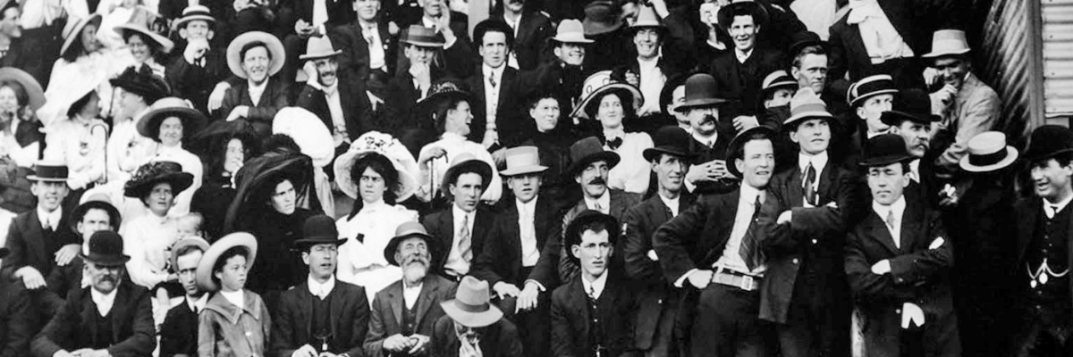 james wooler photo of large crowd smiling and laughing 