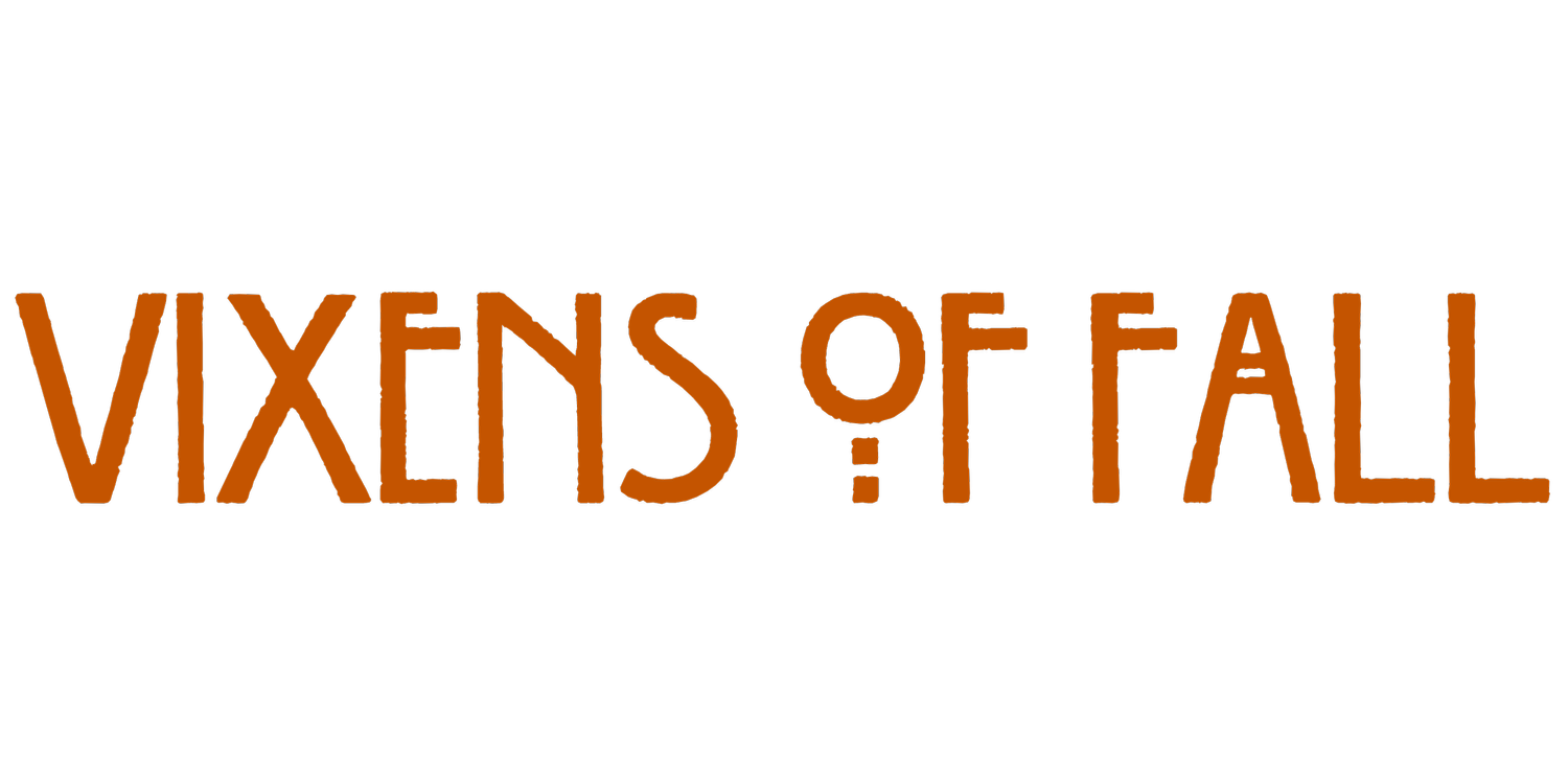 Vixens of Fall text logo